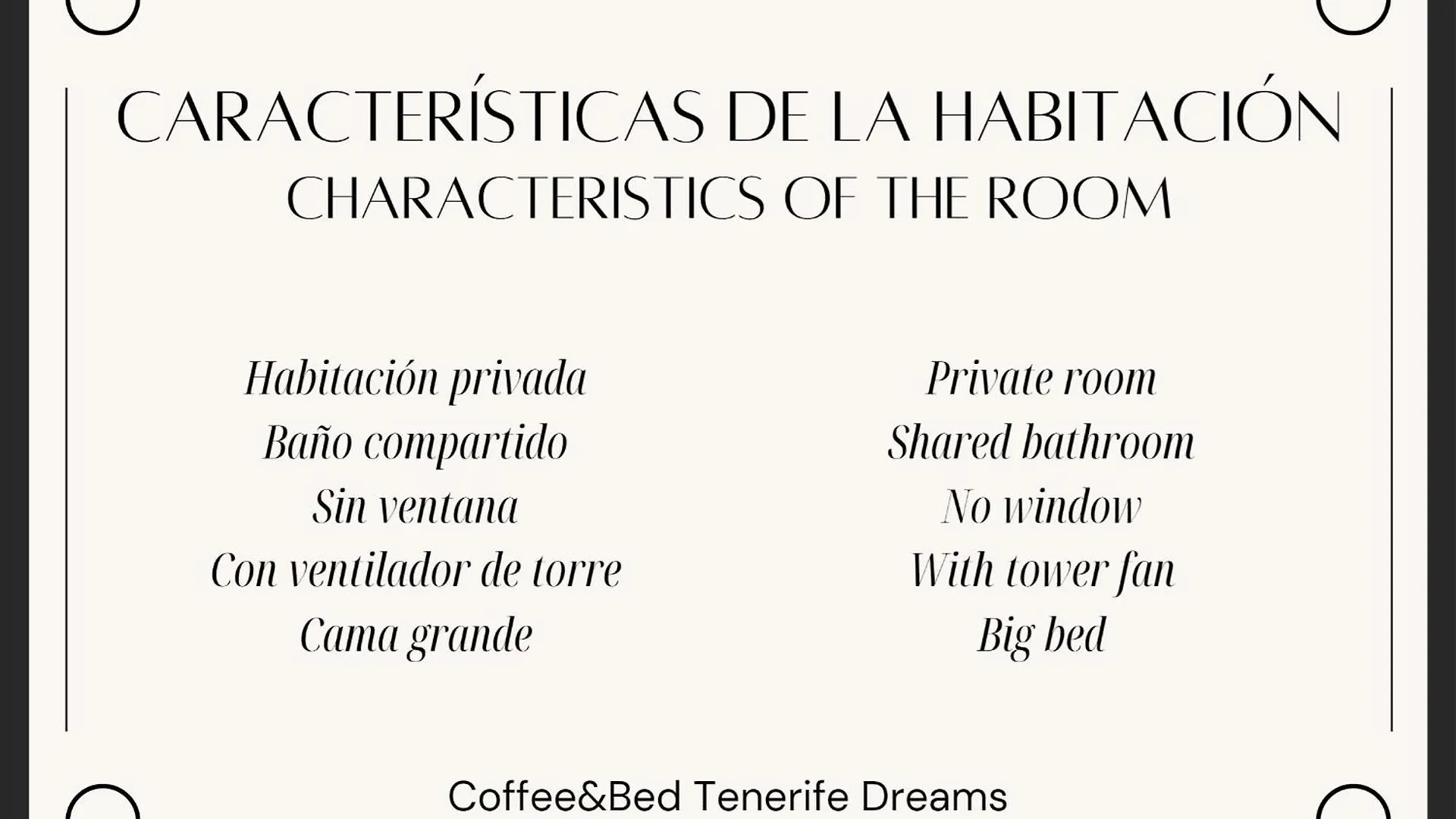 Hostal Tenerife Dreams Coffee&Bed Santa Cruz de Tenerife
